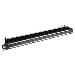 Patchpanel 24-ports Shielded CAT6a With Cover CAT6a