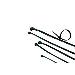 Cable Ties - Black 203 / 4.6mm