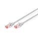 Patch cable - CAT6 - S/FTP - Snagless - Cu - 2m - grey