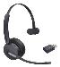 Wireless Dect Headset - Wh64 Hybrid - Mono - USB - Black / White For Uc