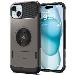 iPhone 15 6.1in Case Slim Armor MagFit Gunmetal