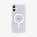 iPhone 16 Case Crystal Hybrid MagFit White