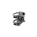 Zirkona Welded Pole Mount With Tube Clamps