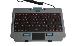 Rugged Lite Backlit Keyboard - Uk English - With Quick Release Keyboard Tray (7160-1470-00)