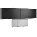Floor-to-wall Mounted 66in (3 Bay) Display Stand Fm-ds-6675fw-gd8w