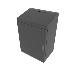 Patch Panels Rack Cabinet - Vwm Series - 8u (36in) - Wall Mountable - Black (vwm-sd-8-36k-bw)