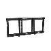 Single Display Mount - C3 Series Credenza - 32in Hieght - Steel - Black (c3-ff32-3)