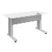 Forum Angle Table Frame - 44in Wide - 30in Height - White (FM-TFR-4430-W)