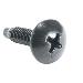 Rust-resistant Rack Screws - Black Gloss (500 Pack)