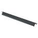Small Device Mounting Shelf Faceplate - 1U - Black (UFAF-1)