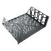Vented Universal Rack Shelf - 4u - Black (U4V-4)