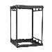 Rack Open Frame - Slim 5 Series - 14U (19in) - Black (5-14)