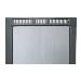 PFD-41A Curved Plexiglass Front Door (Black Finish)