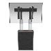 Mounting Credenza Mounting Kit - C3 Series for LCD Displays - Black (C3-24-LD1U)