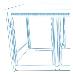 Woodworkers Component Mounting Kit - C5 Series - Drawings And Hardware - (1 Bay) 27in