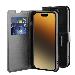 iPhone 15promax Gel Wallet Case Black