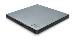 Slim Portable DVD-writer - Gp57eb40 - USB 2.0 - Silver
